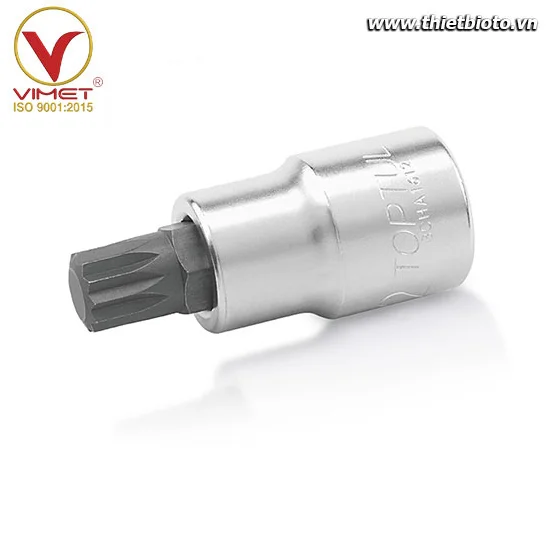 Đầu tuýp đầu vít bông 1/2" TOPTUL BCHA1608