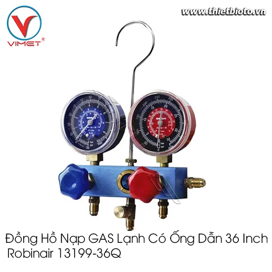Đồng hồ nạp GAS lạnh có ống dẫn 36" 13199-36Q