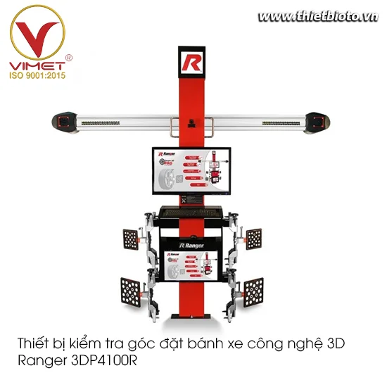Thiết bị kiểm tra góc đặt bánh xe công nghệ 3D Ranger 3DP4100R