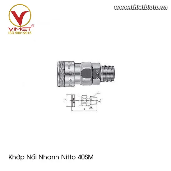 Khớp Nối Nitto 40SM