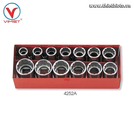 Bộ đầu tuýp bông 13pcs Koken 4252A