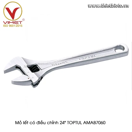 Mỏ lết có điều chỉnh 24" TOPTUL AMAB7060