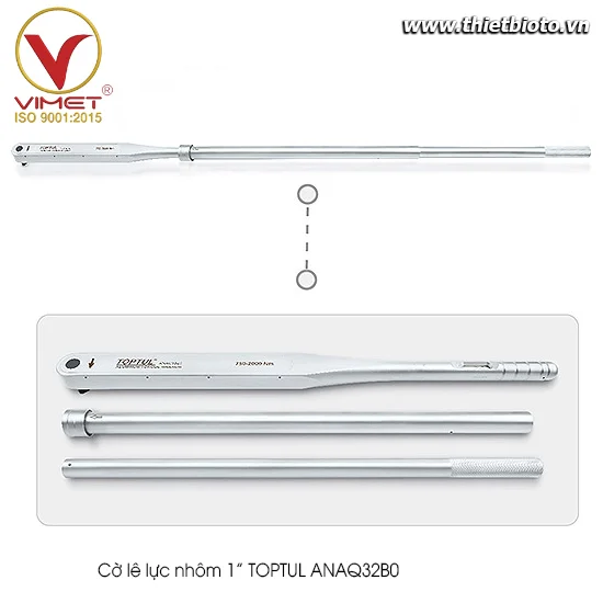 Cần xiết lực nhôm 1" TOPTUL ANAQ32B0