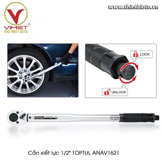 Cần xiết lực 1/2" TOPTUL ANAV1621
