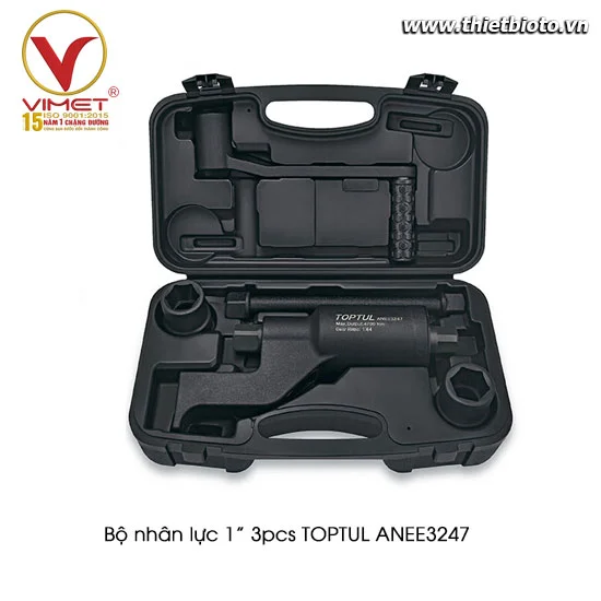 Bộ nhân lực 1" 3pcs TOPTUL ANEE3247