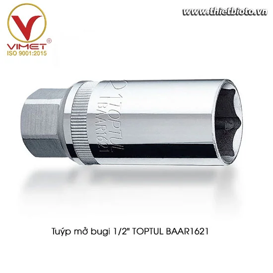 Tuýp mở bugi 1/2" Toptul BAAR1621