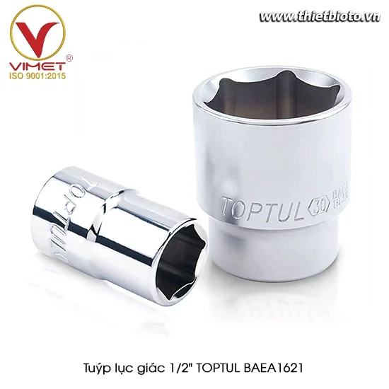 Tuýp lục giác 1/2" TOPTUL BAEA1621