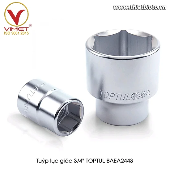 Tuýp lục giác 3/4" TOPTUL BAEA2443