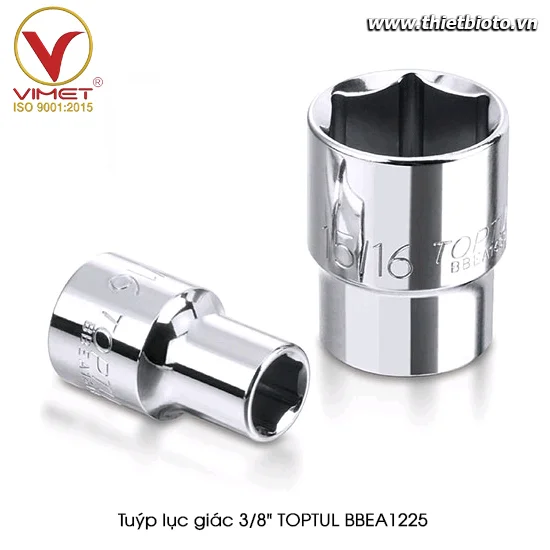 Tuýp lục giác 3/8" BBEA1225