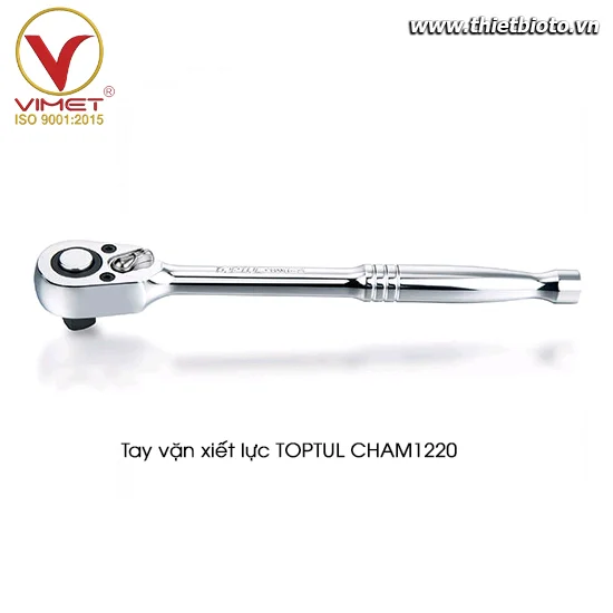 Tay vặn xiết lực 3/8" TOPTUL CHAM1220