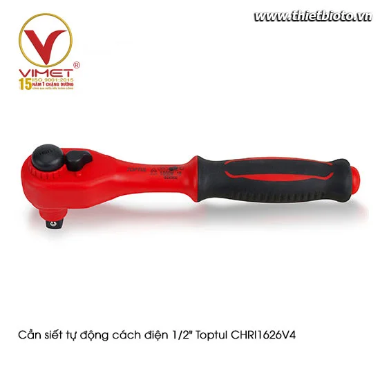 Cần siết tự động cách điện 1/2" Toptul CHRI1626V4