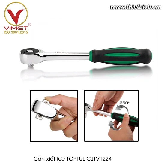 Cần xiết lực 3/8" TOPTUL CJTV1224
