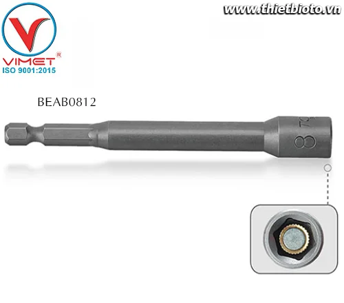Đầu nối cho súng bắn vít 1/4" Toptul BEBA0812