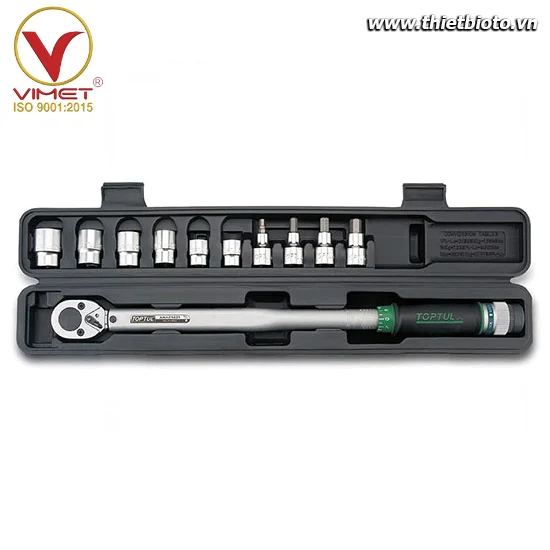Cần xiết lực 1/2" 11 chi tiết TOPTUL GAAI1102
