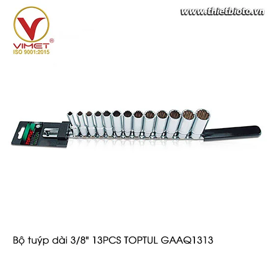 Bộ tuýp dài 3/8" 13PCS TOPTUL GAAQ1313