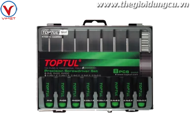 Bộ tua vít đa năng 8 chi tiết Toptul GAAW0802