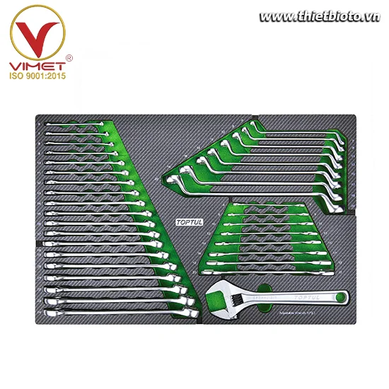 Khay dụng cụ cầm tay 36 chi tiết Toptul GED3652
