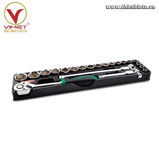 Bộ tuýp  lục giác 1/2" 22 chi tiết TOPTUL GM-2221