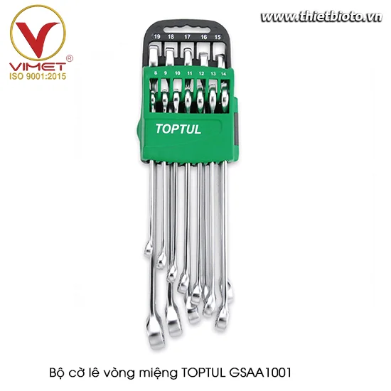 Bộ cờ lê vòng miệng TOPTUL GSAA1001