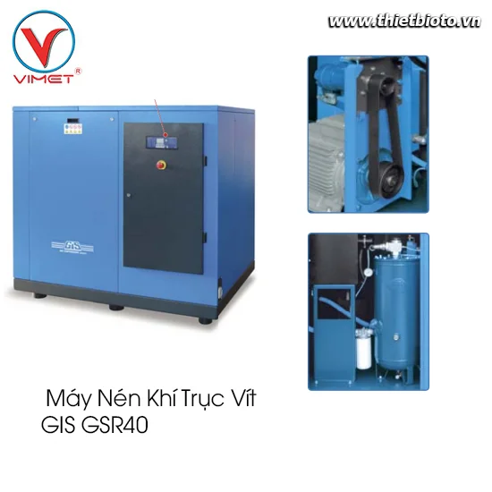 Máy Nén Khí Trục Vít  Gis GSR40