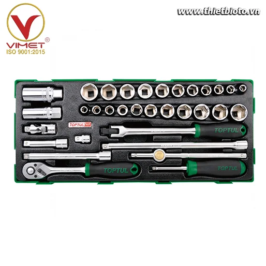 Bộ tuýp và cần xiết TOPTUL GTB3318