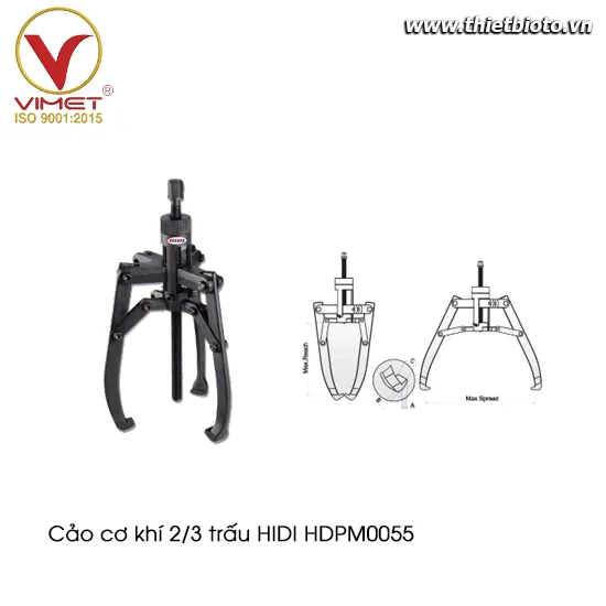 Cảo cơ khí 2/3 trấu HIDI HDPM0055
