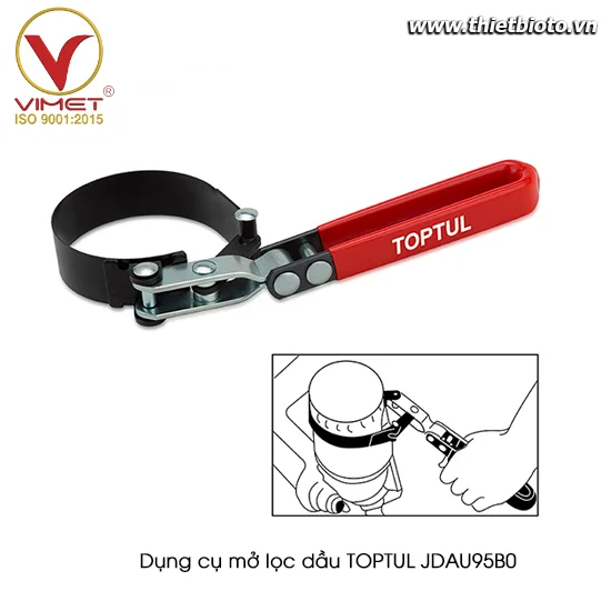 Dụng cụ mở lọc dầu TOPTUL JDAU95B0