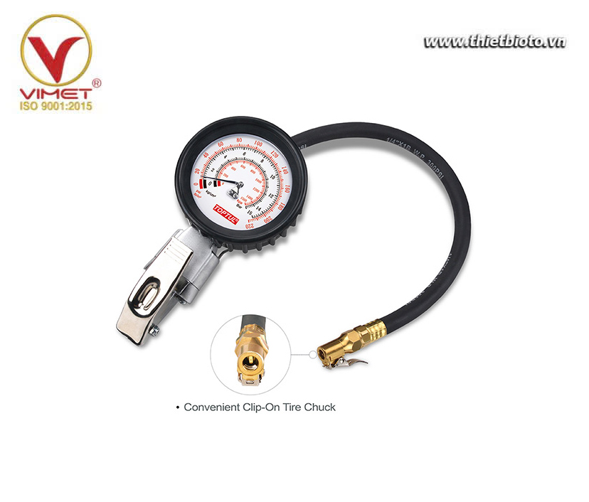 Đồng hồ bơm lốp 3 chức năng TOPTUL JEAL220A