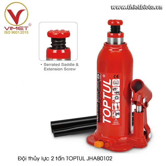 Đội thủy lực 2 tấn TOPTUL JHAB0102