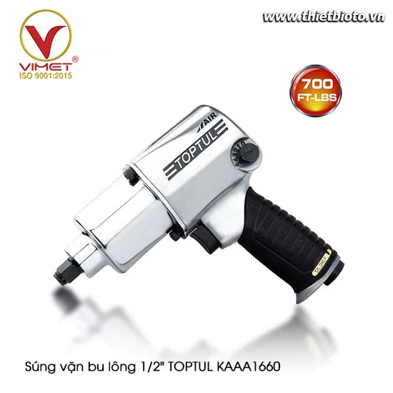 Súng vặn bu lông 1/2" TOPTUL KAAA1660