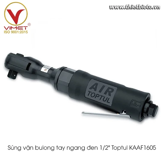 Súng vặn bulong tay ngang đen 1/2"