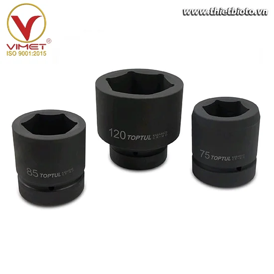 Đầu tuýp đen lục giác 2-1/2" TOPTUL KABA8080