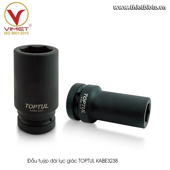 Đầu tuýp lục giác dài 1" TOPTUL KABE3238
