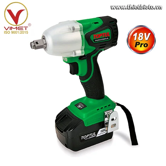 Máy vặn bu lông pin 1/2" (dòng PRO) TOPTUL KPA-1639