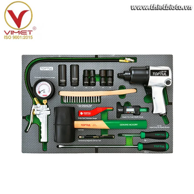 Khay dụng cụ cầm tay 15 chi tiết TOPTUL GED0152