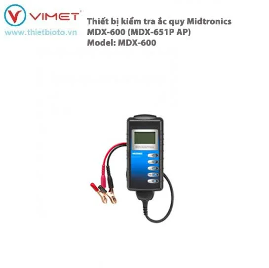 Thiết bị kiểm tra bình Acquy và hệ thống nạp điện Midtronis MDX-600