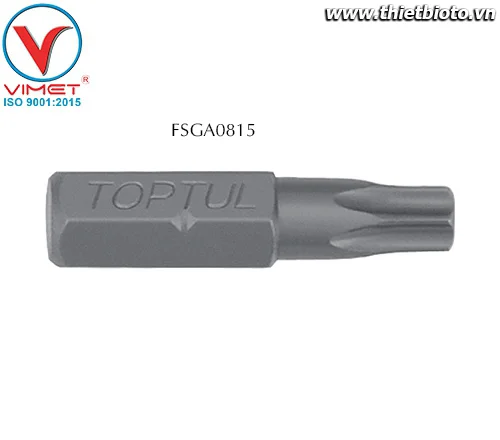 Mũi vít sao lỗ 1/4" Toptul FSGA0815
