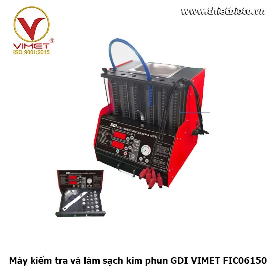 Máy kiểm tra và làm sạch kim phun GDI VIMET FIC06150
