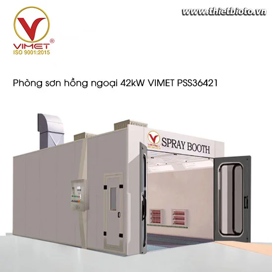 Phòng sơn hồng ngoại 42kW VIMET PSS36421