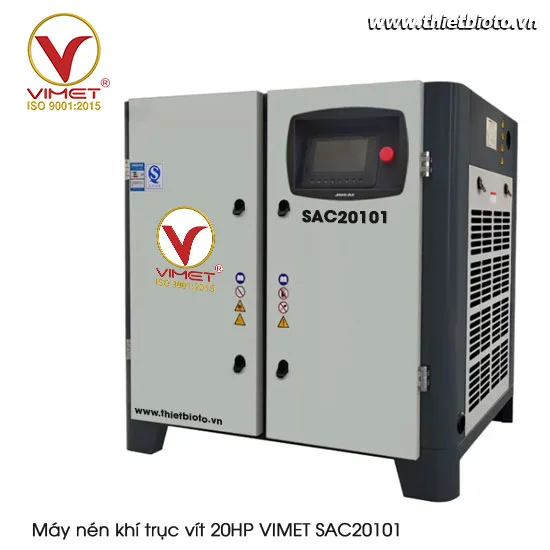 Máy nén khí trục vít 20HP VIMET SAC20101
