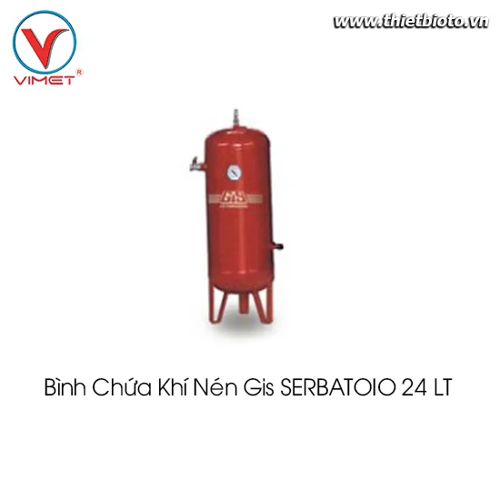 Bình Chứa Khí Nén GiS SERBATOIO 24 LT