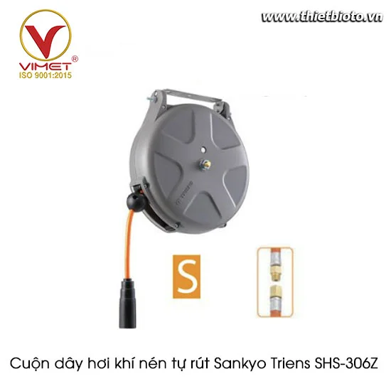 Cuộn dây hơi tự rút Sankyo - Triens SHS-306Z