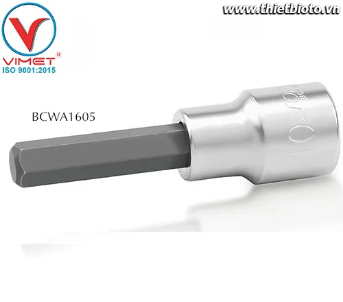 Tuýp mũi vít lục giác 1/2" Toptul BCWA1605
