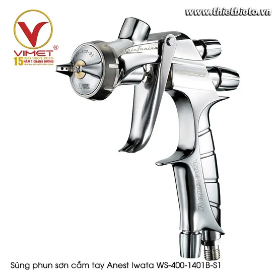 Súng phun sơn cầm tay Supernova Anest Iwata WS-400-1401B-S1