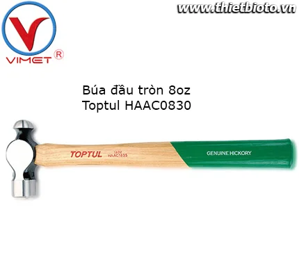 Búa đầu tròn 220g (8oz) Toptul HAAC0830