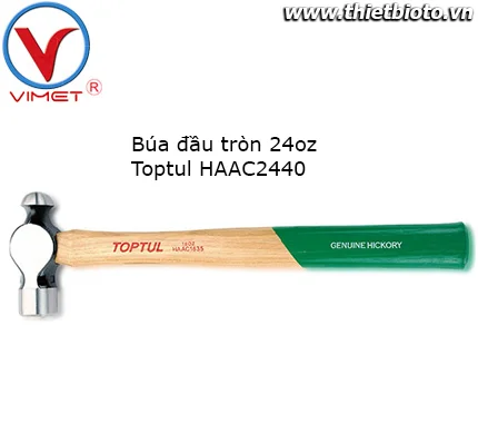 Búa đầu tròn 680g Toptul HAAC2440