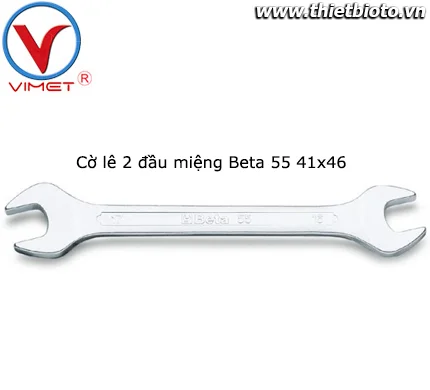 Cờ lê 2 đầu miệng Beta 55 41x46