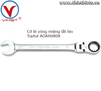 Cờ lê vòng miệng lắt léo Toptul AOAH0808