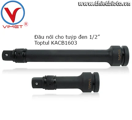 Đầu nối cho tuýp đen 1/2" Toptul KACB1603