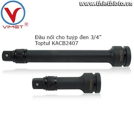 Đầu nối cho tuýp đen 3/4" Toptul KACB2407